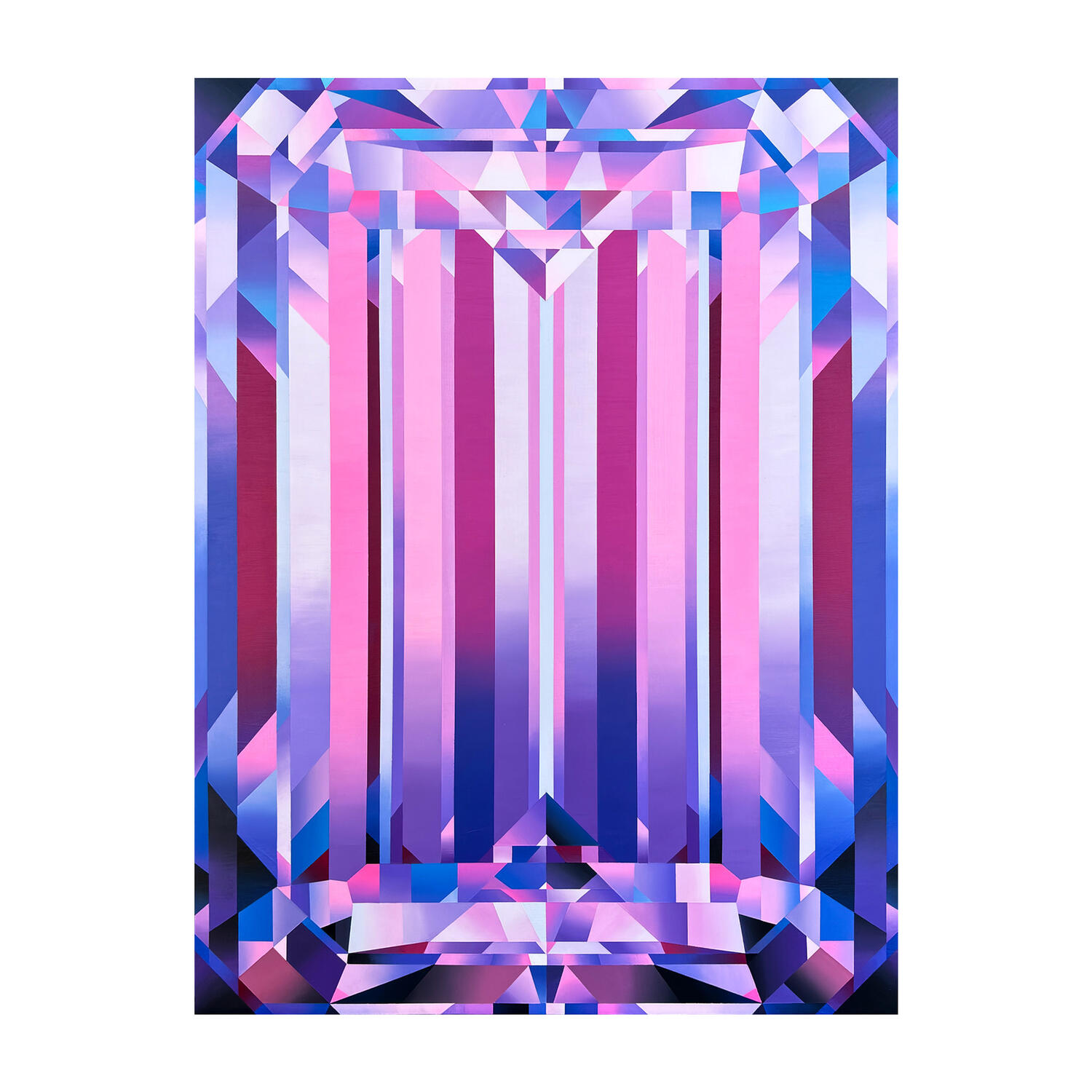 Into the Night – 30" x 40" – acrylic on panel